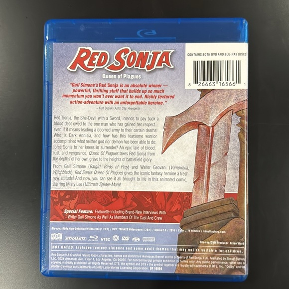 Red Sonja: Queen of Plagues - Blu-ray & DVD Combo Set - Picture 2 of 5